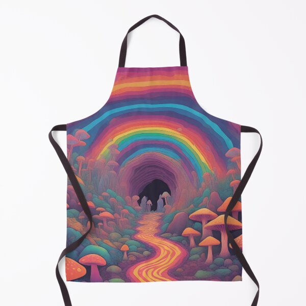 Item preview, Mushroom Rainbow Cave Journey designed and sold by drumweaver.