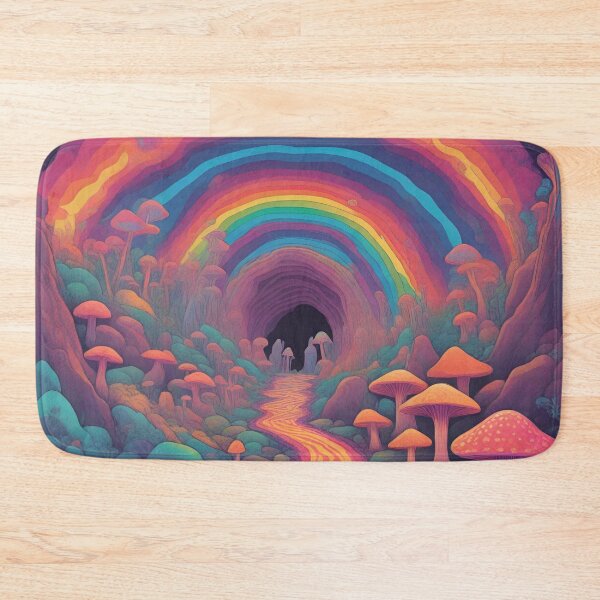 Item preview, Mushroom Rainbow Cave Journey designed and sold by drumweaver.