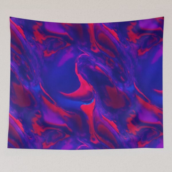 Item preview, Red and Blue Paint Splash Pattern I designed and sold by DeftWookie.