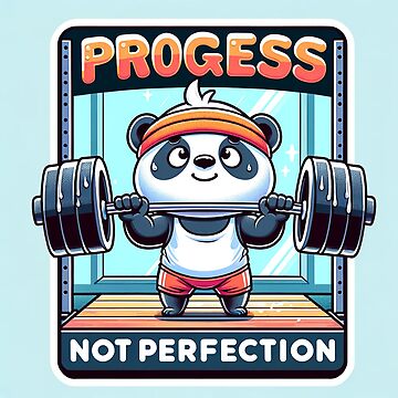 Artwork thumbnail, Panda Weightlifting by Mugs and Shirts