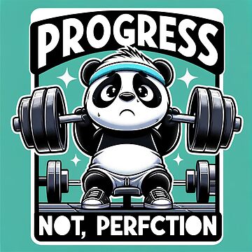 Artwork thumbnail, Panda Weightlifting by Mugs and Shirts