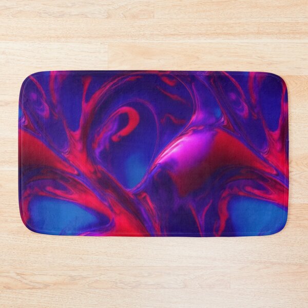 Item preview, Red and Blue Paint Splash Pattern II designed and sold by DeftWookie.