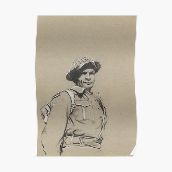 Charles Upham VC and Bar Poster