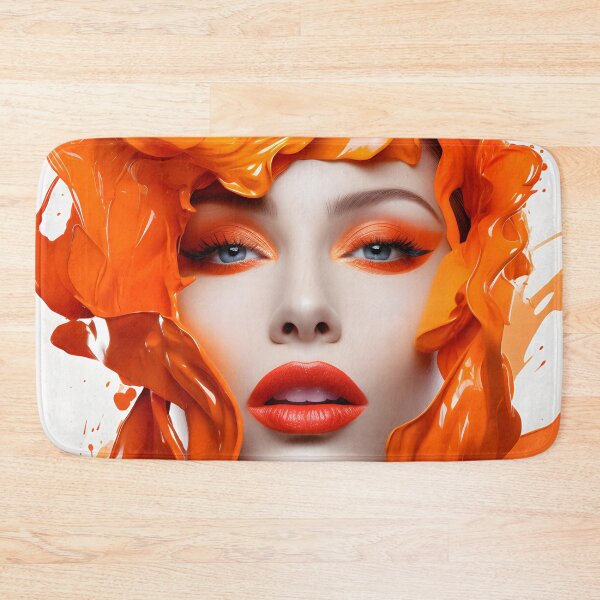 Item preview, Autumn Orange Lips designed and sold by 7word.