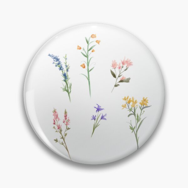 Item preview, Colorful Flowers Pack (Botanic Watercolors) designed and sold by Rojasole.