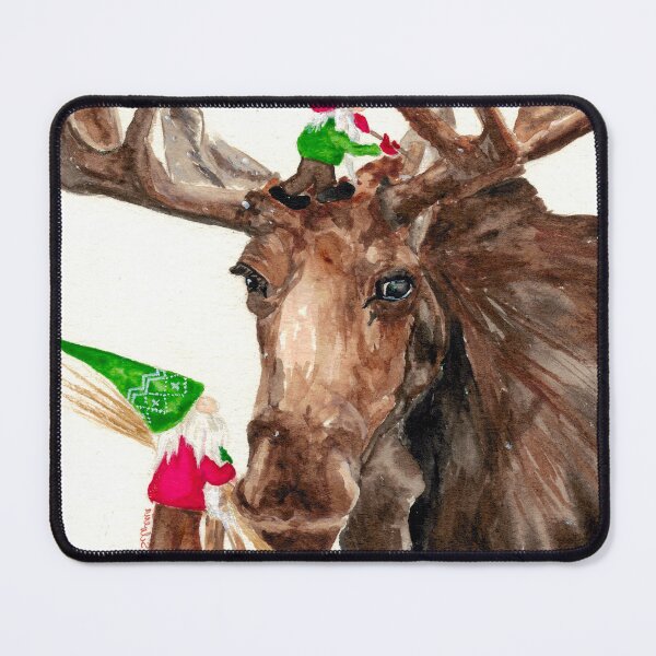 Item preview, Tomte Tending Moose designed and sold by Franclynart.