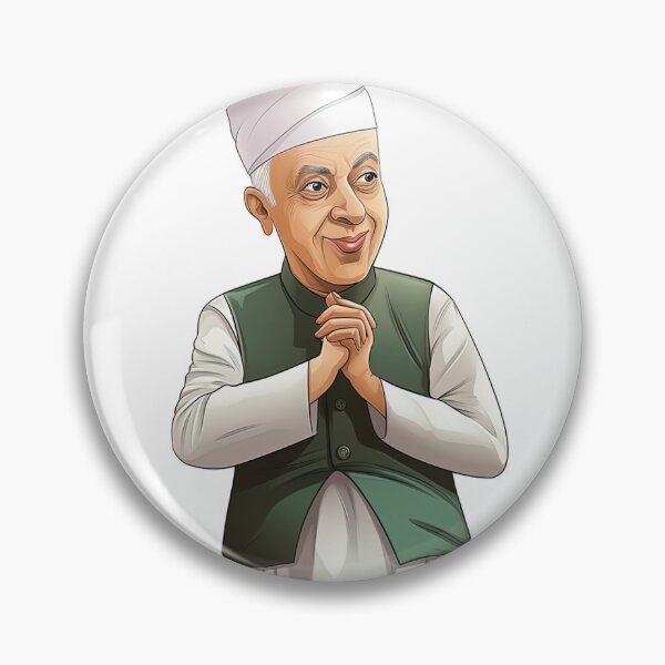 Item preview, Jawaharlal Nehru | cute style designed and sold by ComicsFactory.