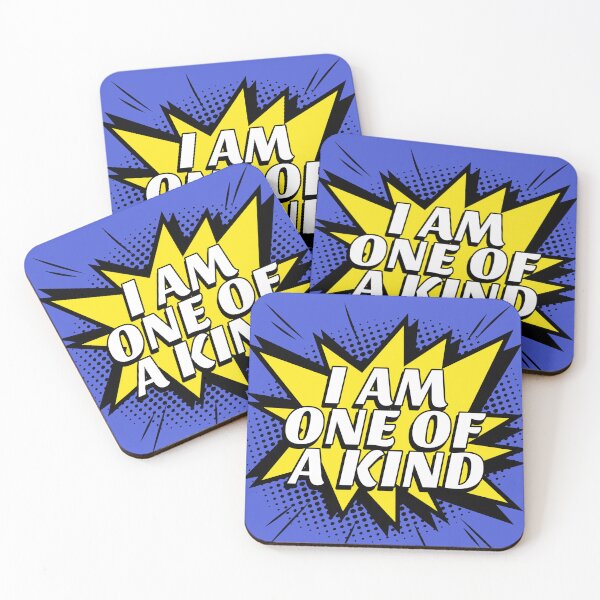 Item preview, "I Am One of a Kind" Positive Quote  designed and sold by Mariana Piana.