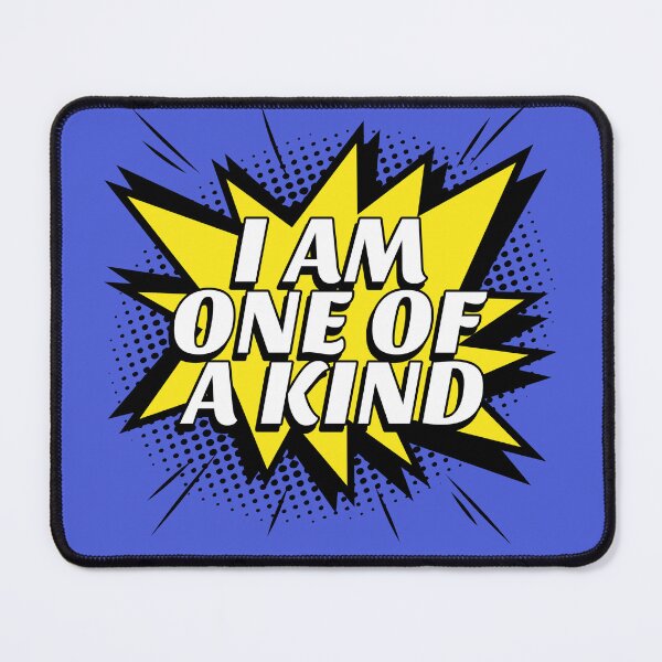 Item preview, "I Am One of a Kind" Positive Quote  designed and sold by Mariana Piana.