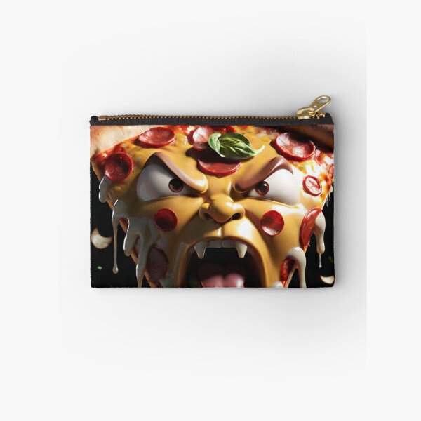Item preview, Angry Food Series - Angry Slice of Pizza - Funny Mad Angry Food  designed and sold by Butler in the Home.