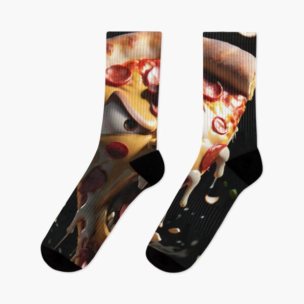 Item preview, Angry Food Series - Angry Slice of Pizza - Funny Mad Angry Food  designed and sold by Butler in the Home.