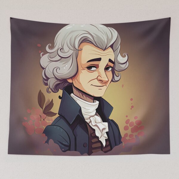 Item preview, Jean-Jacques Rousseau | cute style designed and sold by ComicsFactory.