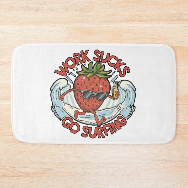 Item preview, work sucks , go surfing ! designed and sold by NebulaWhimsy.