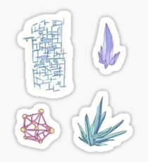planetary materials Sticker