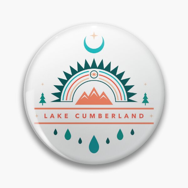 Item preview, LAKE CUMBERLAND boho rainbow moon designed and sold by LeapDaze.