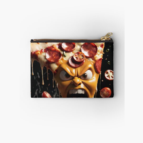 Item preview, Angry Food Series - Angry Slice of Pizza - Funny Mad Angry Food  designed and sold by Butler in the Home.