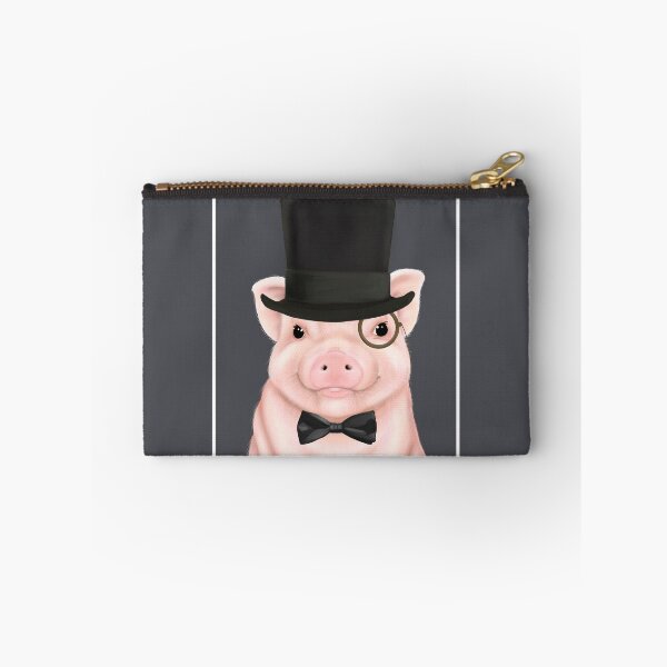 Item preview, Pig in a top hat and monocle designed and sold by Mehu.