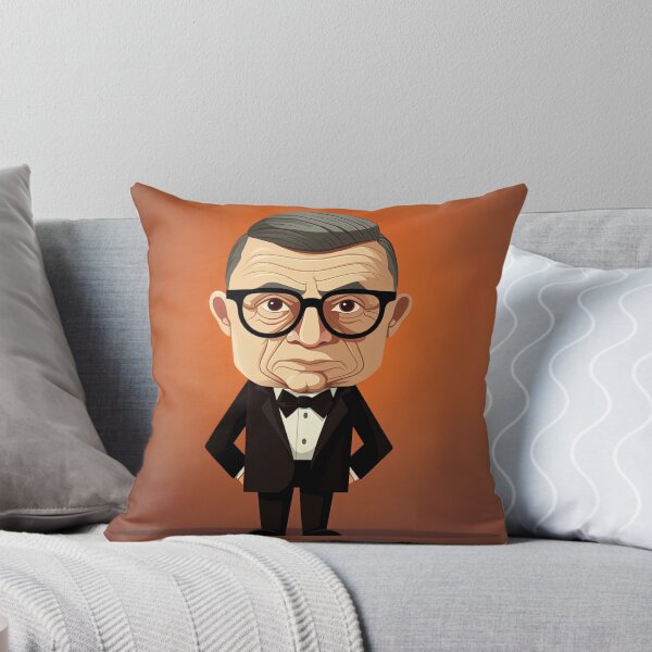 Item preview, Jean-Paul Sartre | cute style designed and sold by ComicsFactory.