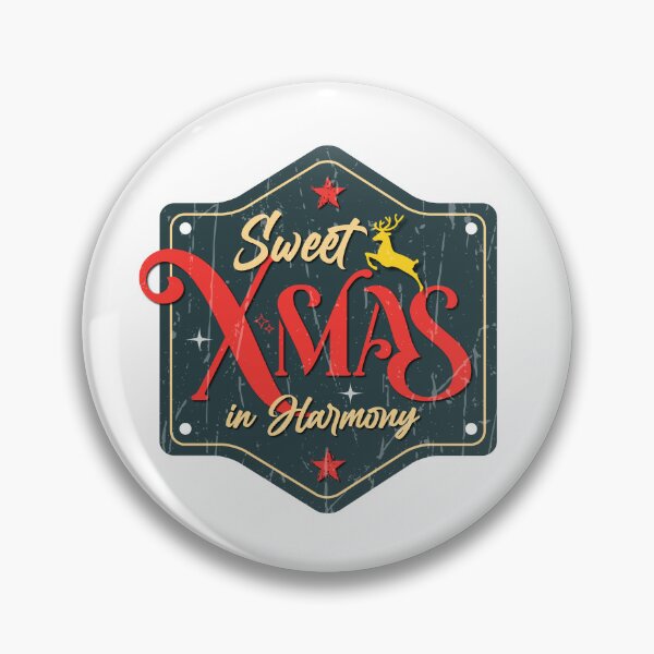 Item preview, Sweet Vintage Design, Christmas Season Positive Message, Sweet Xmas in Harmony.  designed and sold by DAMOTAmagazine.