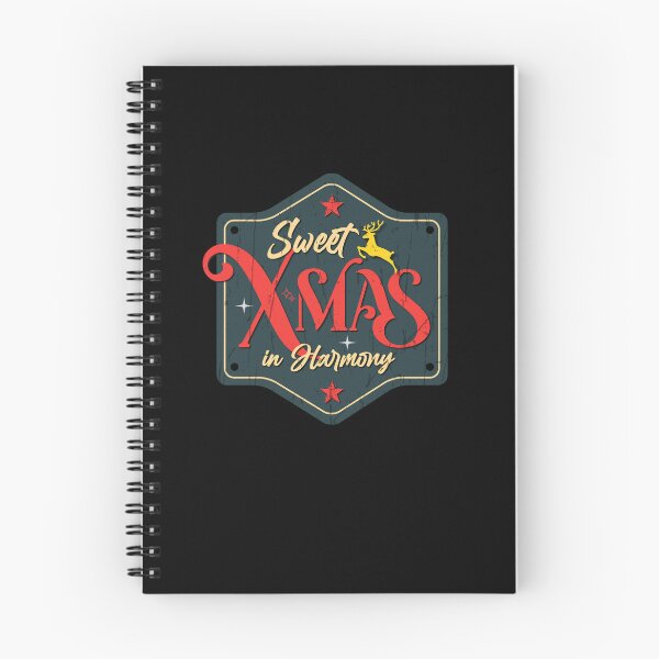 Item preview, Sweet Vintage Design, Christmas Season Positive Message, Sweet Xmas in Harmony.  designed and sold by DAMOTAmagazine.
