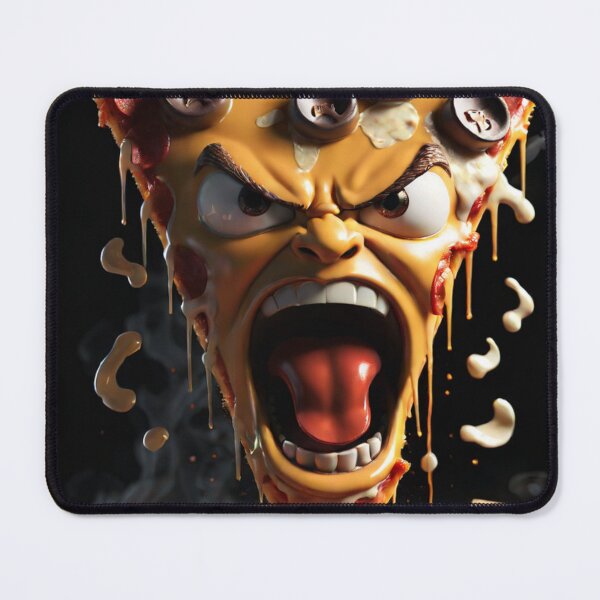 Item preview, Angry Food Series - Angry Slice of Pizza - Funny Mad Angry Food designed and sold by Butler in the Home.