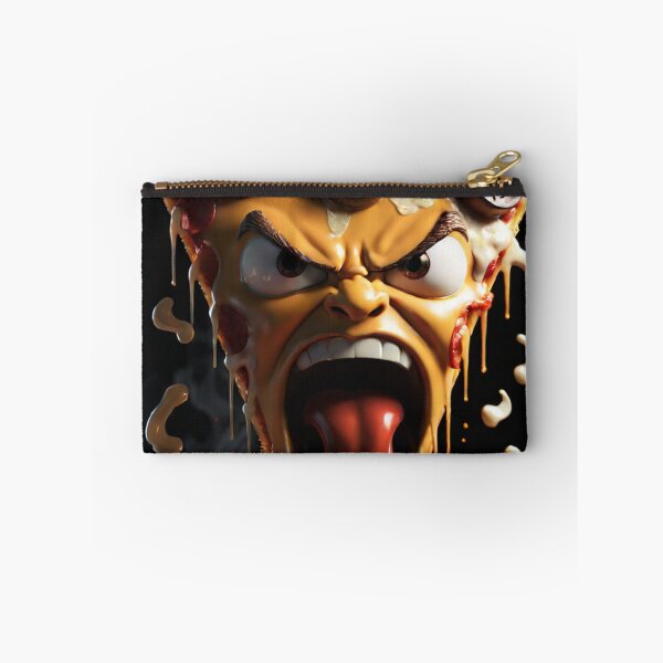 Item preview, Angry Food Series - Angry Slice of Pizza - Funny Mad Angry Food  designed and sold by Butler in the Home.