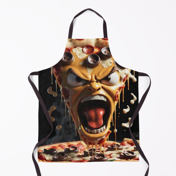 Item preview, Angry Food Series - Angry Slice of Pizza - Funny Mad Angry Food  designed and sold by Butler in the Home.