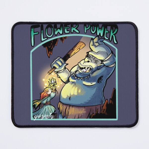 Item preview, Flower power defeats a giant designed and sold by YazminCityArts.