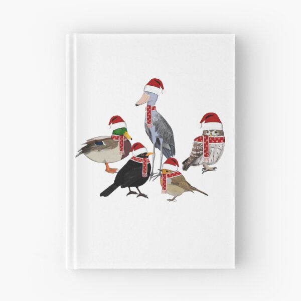 Item preview, Birds Shoebill Robin Owl Mallard Blackbird Christmas Bird Birdlover Bird Watcher Biologist Ornithologist Garden Birds designed and sold by jz-birds.