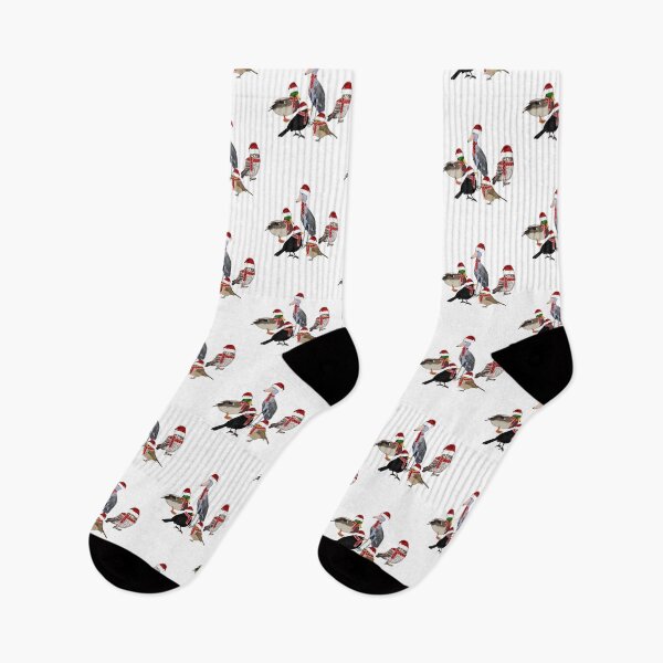 Item preview, Birds Shoebill Robin Owl Mallard Blackbird Christmas Bird Birdlover Bird Watcher Biologist Ornithologist Garden Birds designed and sold by jz-birds.