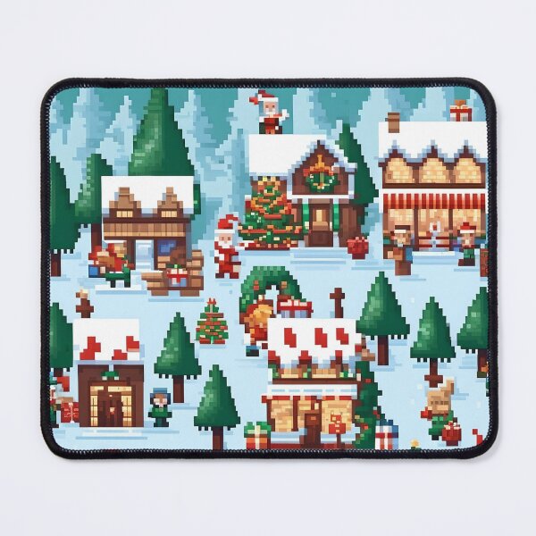 Item preview, Pixelated Christmas Party designed and sold by DoodleVerseShop.