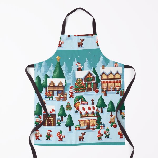 Item preview, Pixelated Christmas Party designed and sold by DoodleVerseShop.