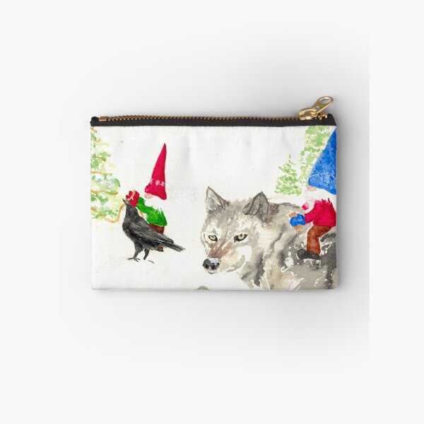 Artikelvorschau, Tomte und Wildtiere schmücken den Wald entworfen und verkauft von Franclynart.