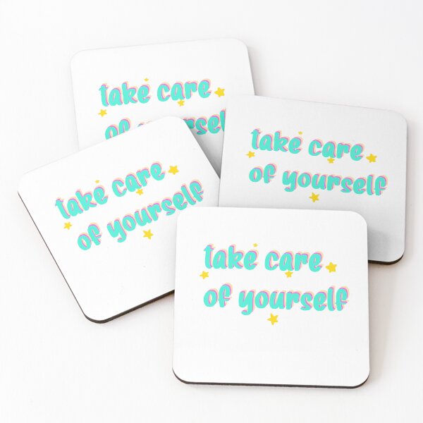 Item preview, take care of yourself designed and sold by rainbowcatnip.