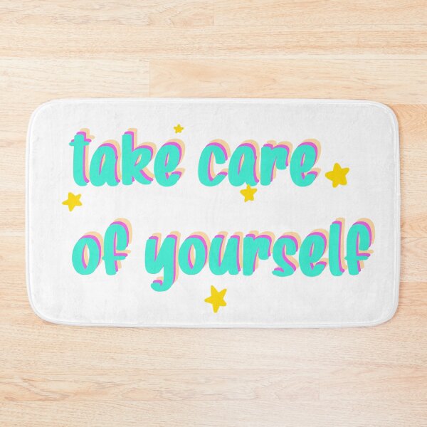 Item preview, take care of yourself designed and sold by rainbowcatnip.