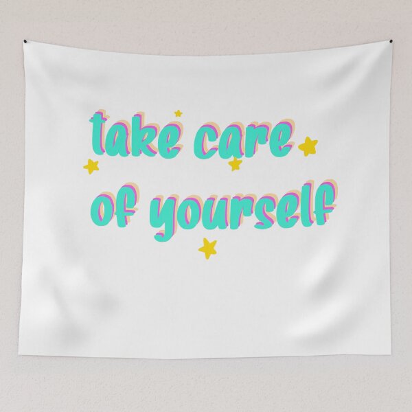 Item preview, take care of yourself designed and sold by rainbowcatnip.