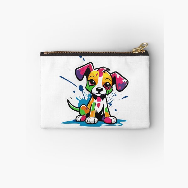 Item preview, Adorable Cute Puppy with a Splash of Graffiti designed and sold by ComputeUnit.