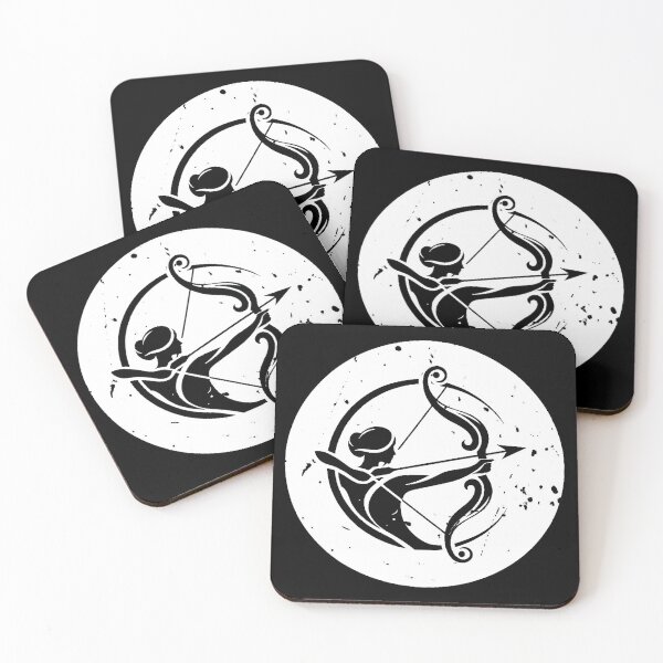 Item preview, Female Team Sagittarius (white, vintage) designed and sold by Yogimeister.