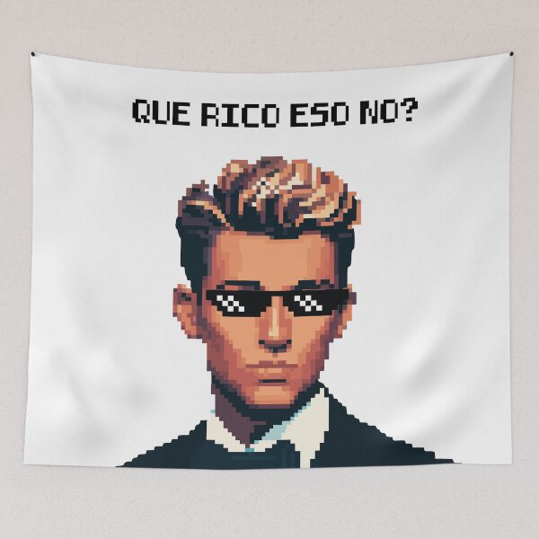 Item preview, That's delicious, isn't it? Luis Miguel Pixel Art designed and sold by POLARIS STORE.