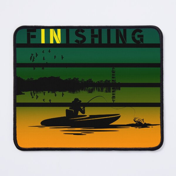 Item preview, Fishing that is a Passion Even After it Ends designed and sold by Aquillashop.