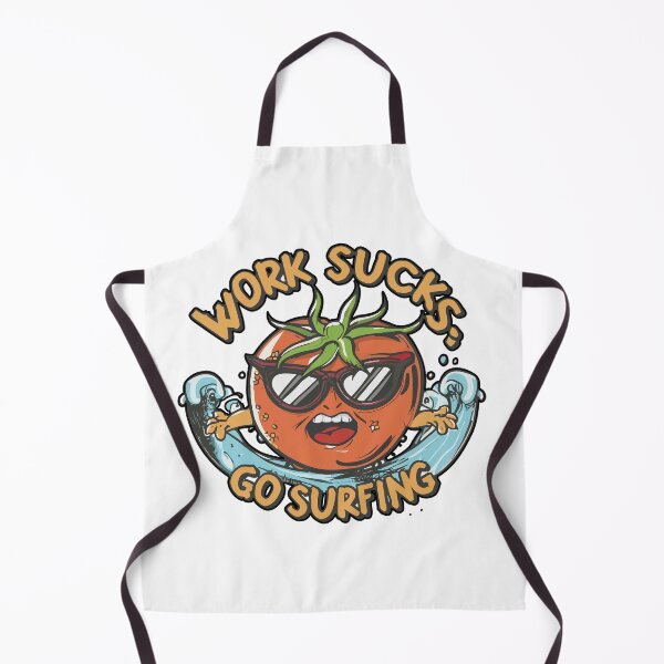 Item preview, work sucks , go surfing ! designed and sold by NebulaWhimsy.