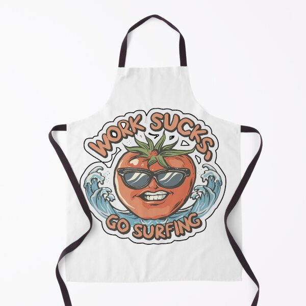 Item preview, work sucks , go surfing ! designed and sold by NebulaWhimsy.