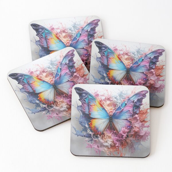 Item preview, Pastel Butterfly Colorful designed and sold by 7word.