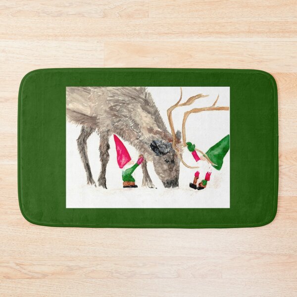 Item preview, Tomte Tending Reindeer designed and sold by Franclynart.