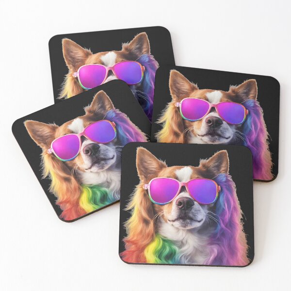 Item preview, Colorful Dog designed and sold by PixelRealm.