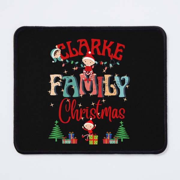 Item preview, Clarke Family Christmas Personalized Christmas Celebration Design designed and sold by MimsTees.