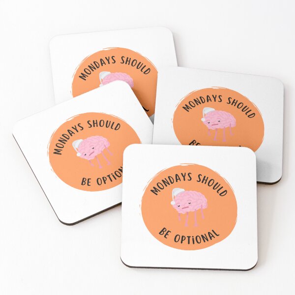 Item preview, Monday Brain Stickers designed and sold by j-tippens-art.