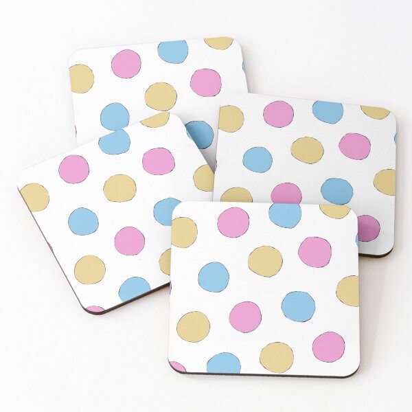 Item preview, clown dots designed and sold by rainbowcatnip.