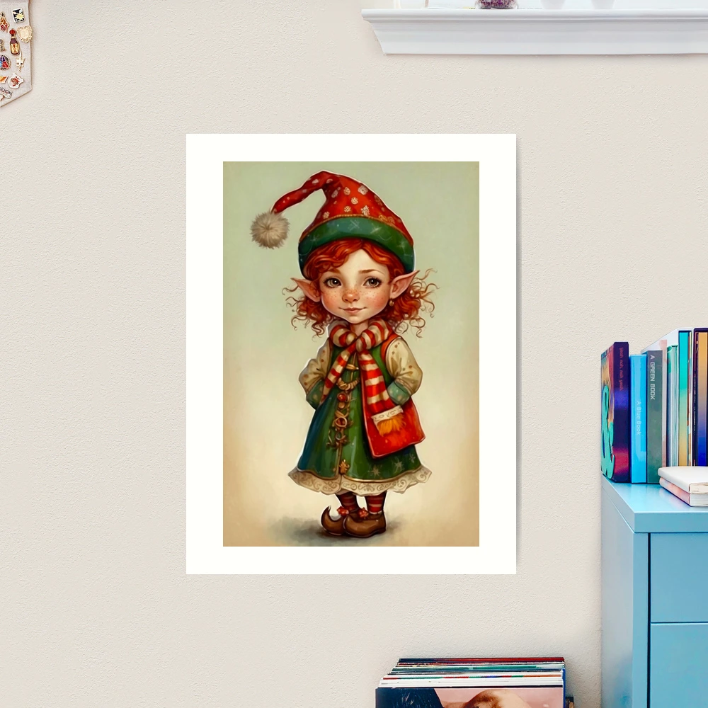 Little Redhead Christmas Elf