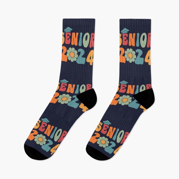 Item preview, Senior Class of 2024 Graduation Floral Groovy Retro designed and sold by mariejosee22.